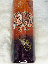 Load image into Gallery viewer, "Mama Fall Vibes" Glitter Tumbler