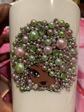 Load image into Gallery viewer, Rhinestone Lady Ceramic Mug
