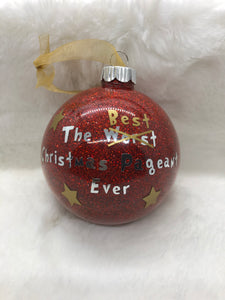 3.5" Round Custom Ornaments