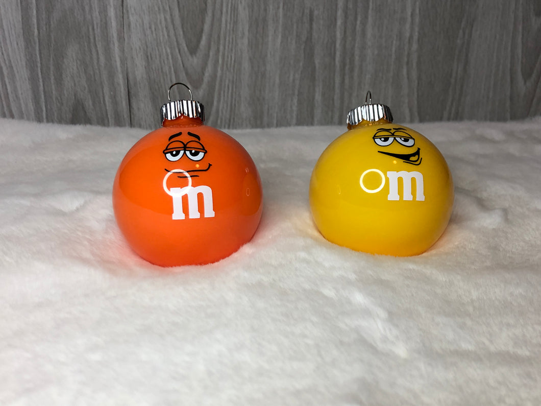 M&M Ornaments - Yellow